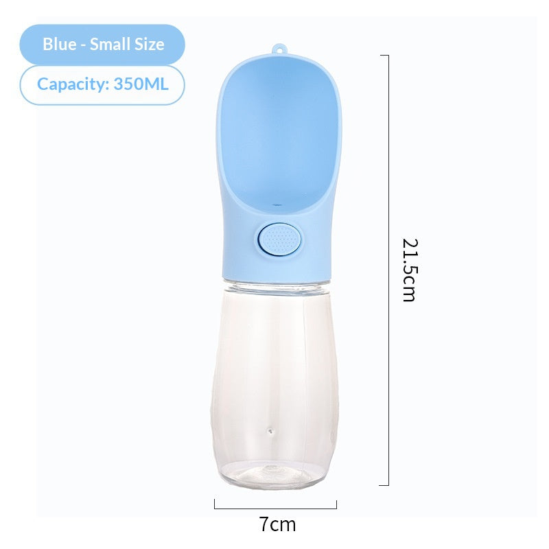 Bouteille d'eau extérieure portable pour animaux de compagnie
