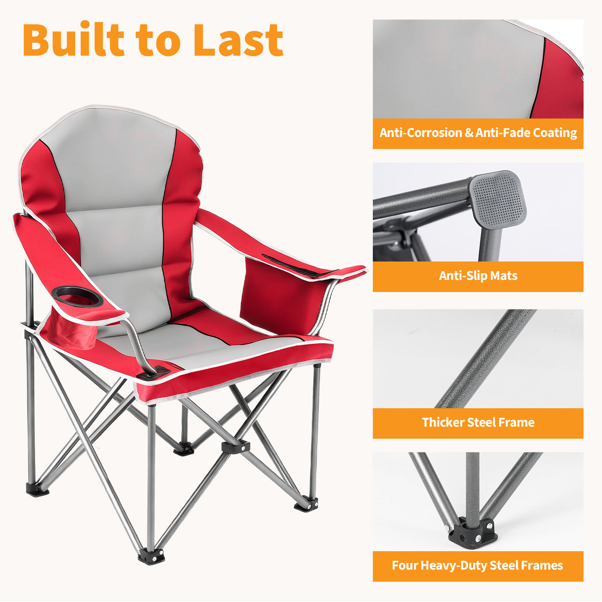 Oversized Camping Folding Chair