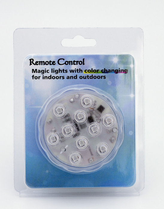 LED télécommande plongée lumière de bougie imperméable