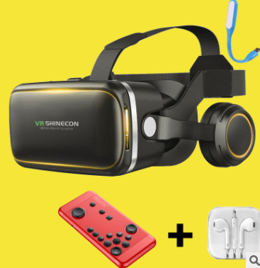 Original VR Shinecon Gafas De Realidad Virtual 120 Fov 3D Gafas Google Carton Con Auricula