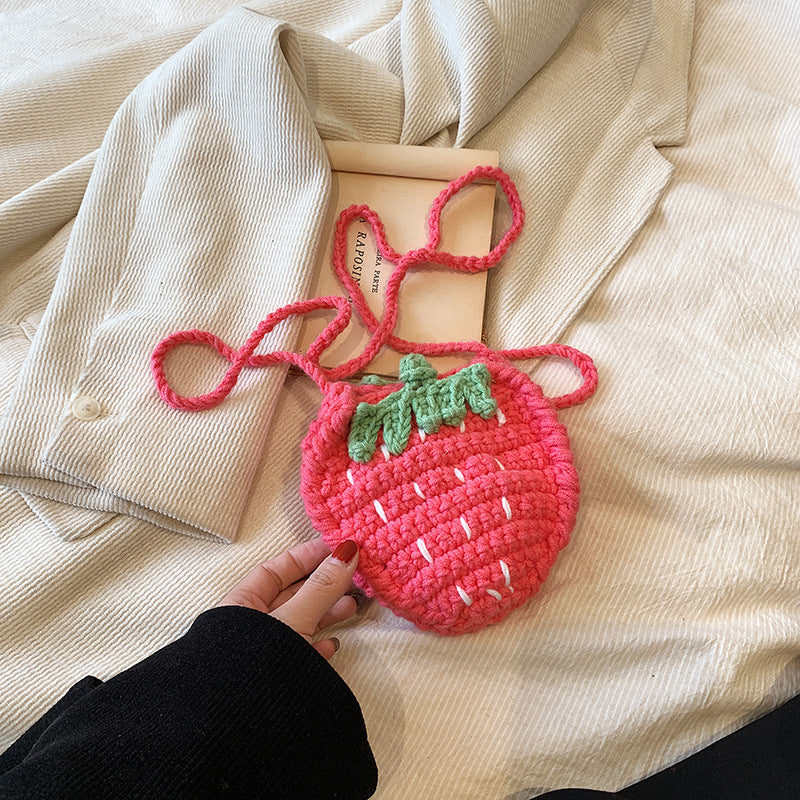 Sac de corps en laine de laine pour enfants fait main