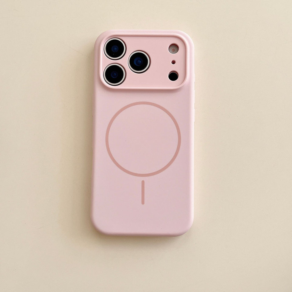 Precision Cut Silicone Magnetic Button Phone Case