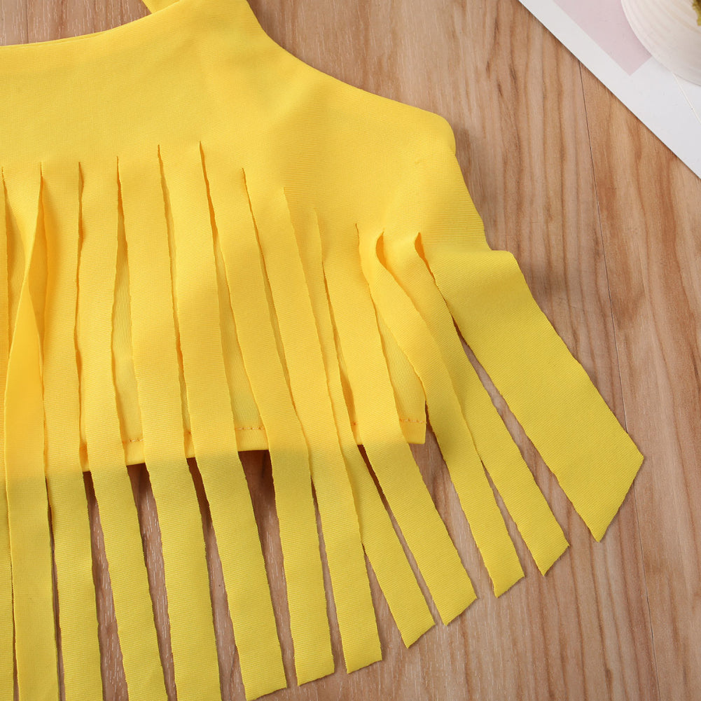 Maillot de bain en tassel imprimé banane