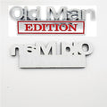 2pack Old Man Edition Emblems