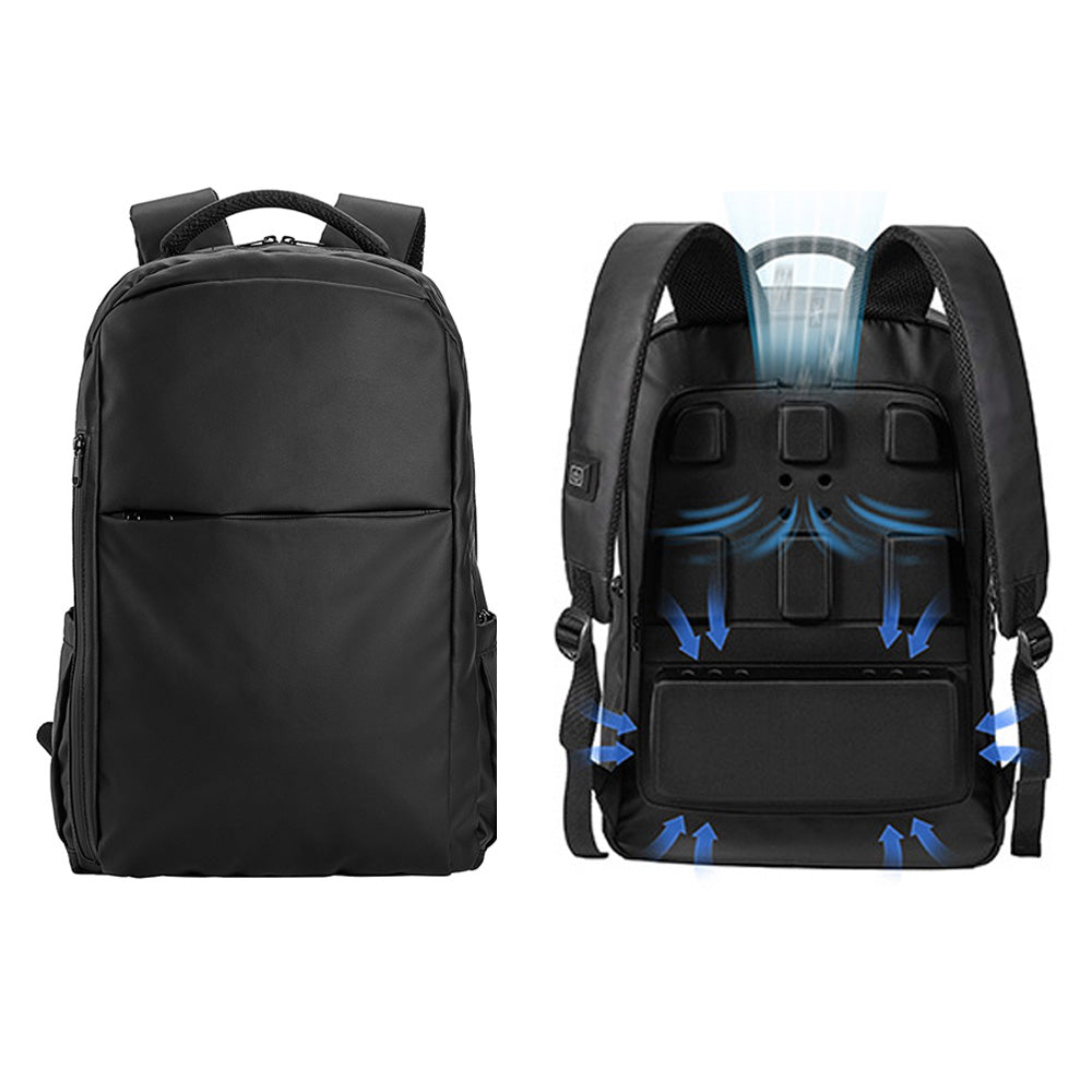 Sac à dos de refroidissement à glace de technologie noire avec USB puissant circulation d'air pour 18L