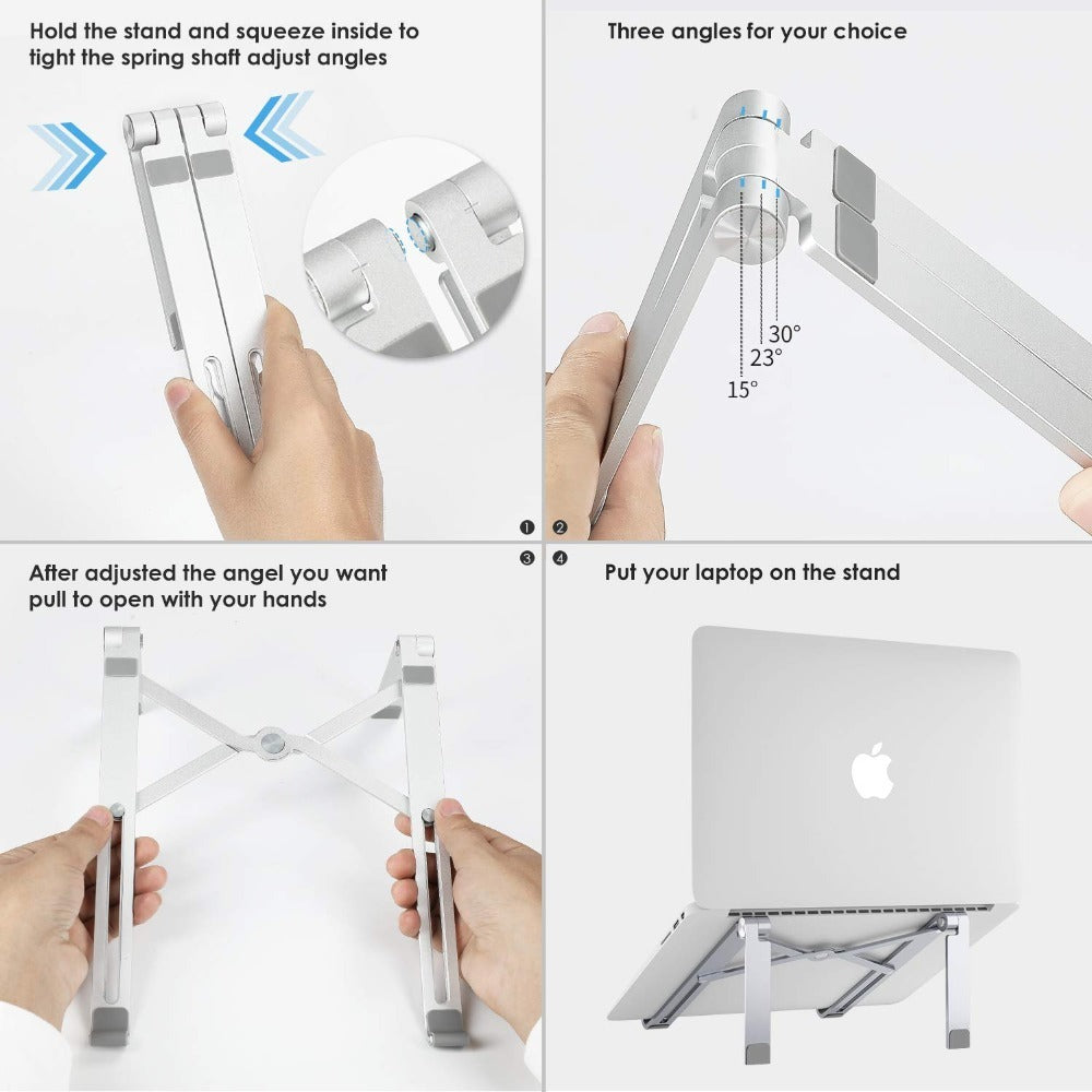 Porte-notes en aluminium