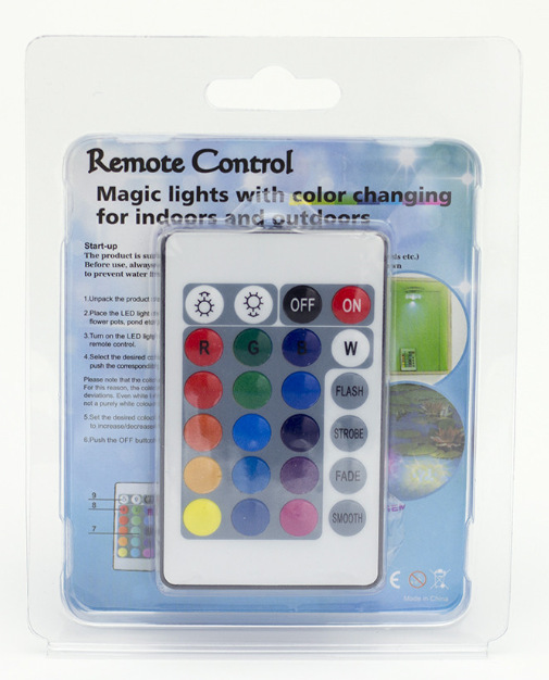 LED télécommande plongée lumière de bougie imperméable