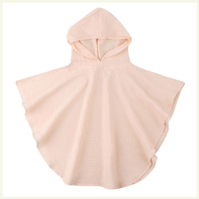 Douce coton bébé serviette à capuche Serviette de bain pour les garçons filles bain