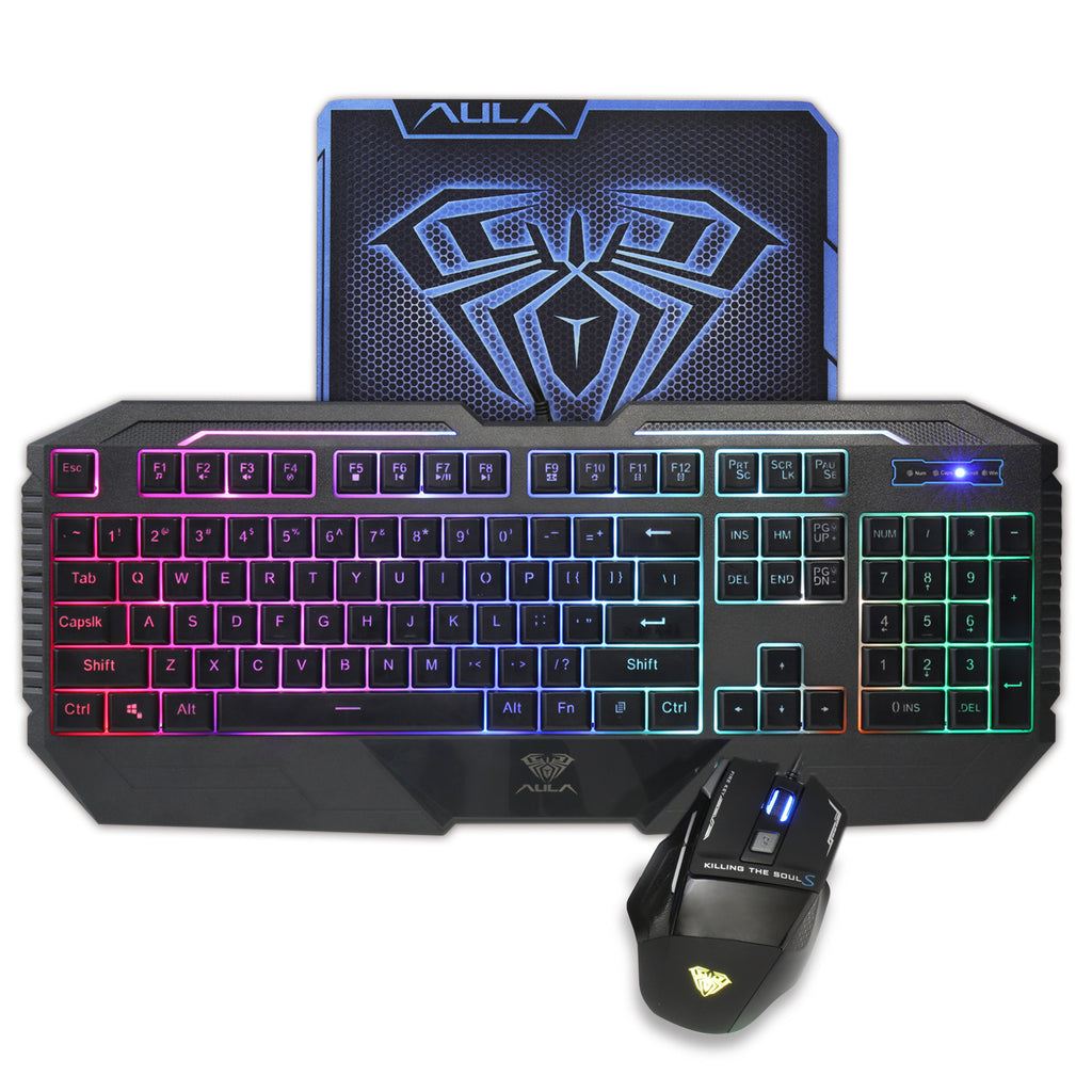 Kit clavier et souris rétroéclairés