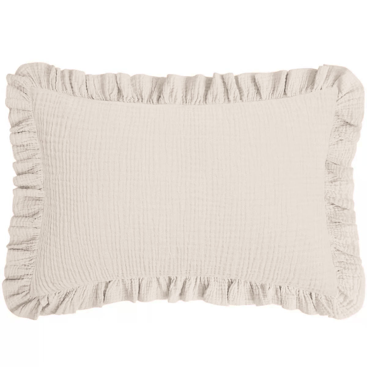 Coussin en coton respirant Gauze Ruffle pour enfants