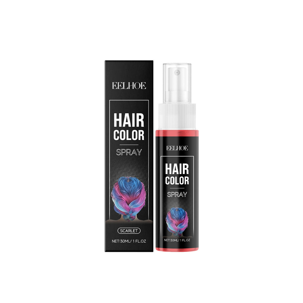 Rouge brillant spray capillaire temporaire pour le style quotidien et soin facile à appliquer longue durée Co