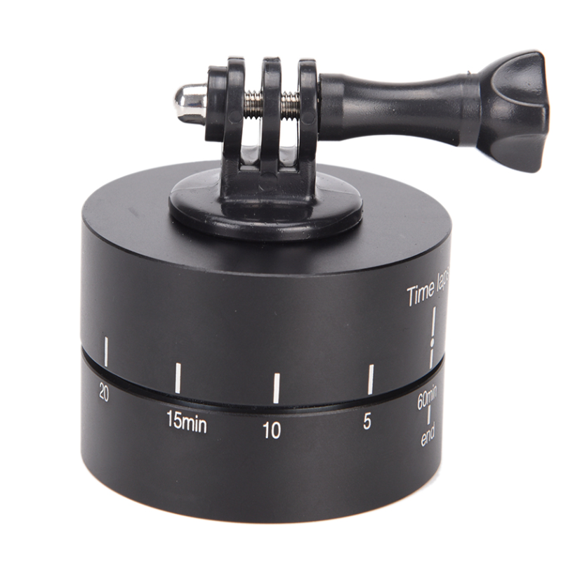 Compatible avec Lapse 360 Degree Auto Rotation caméra Tripod Head Base 360 Rotation Timelaps