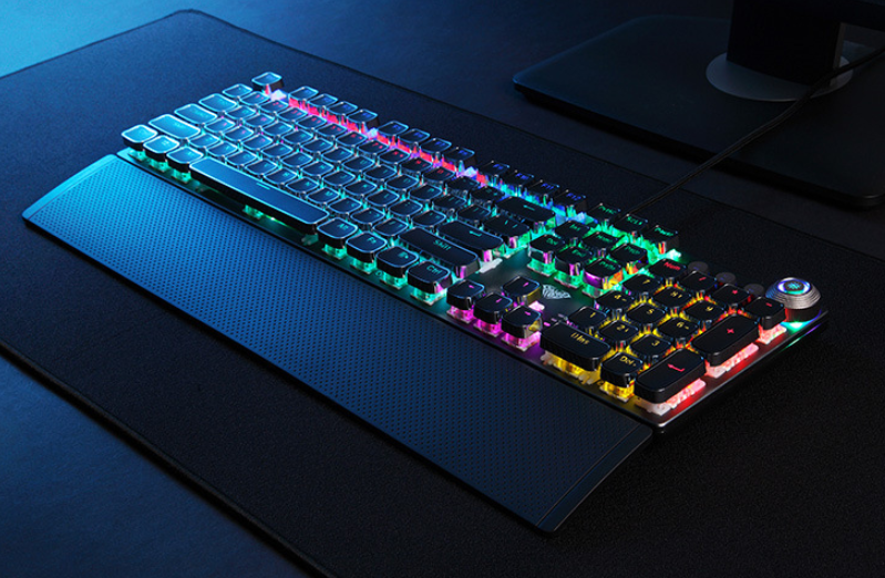 Tarantula défenseur jeu mécanique clavier éblouissement RGB rétroéclairage macro ordinateur de programmation