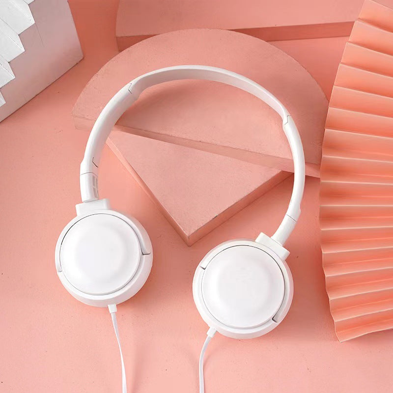 Casque filaire à tête en Macaron avec microphone