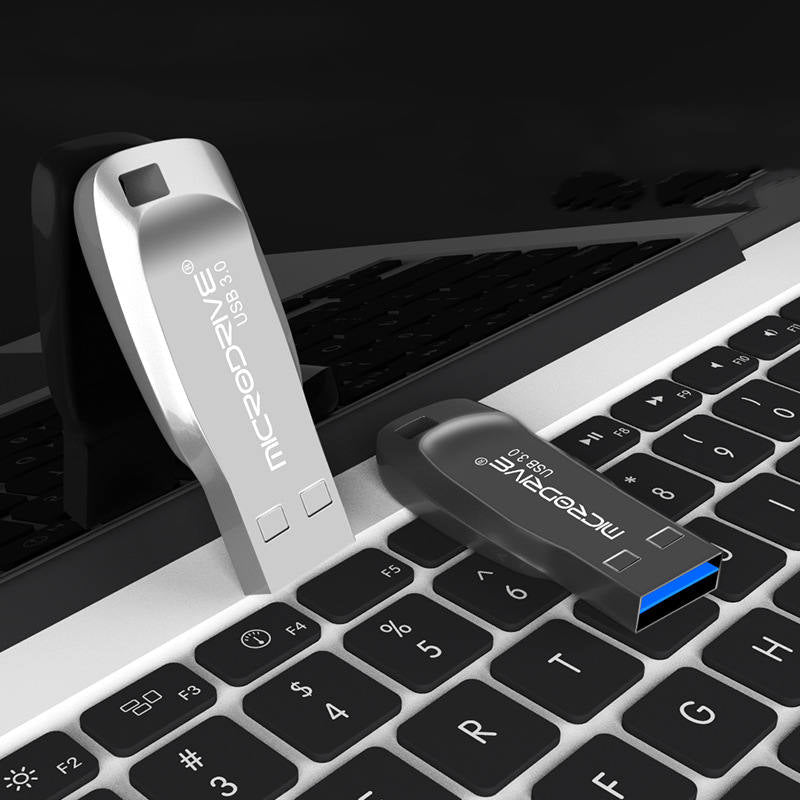 Métal imperméable USB 3.0 haute vitesse pleine capacité 64g Musique de voiture