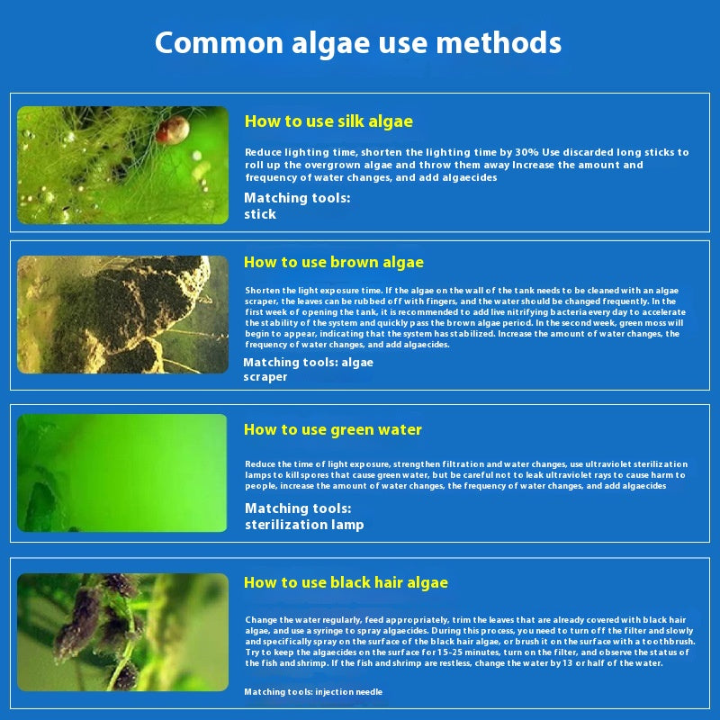 Algaecide Fish Pond Algae Killer