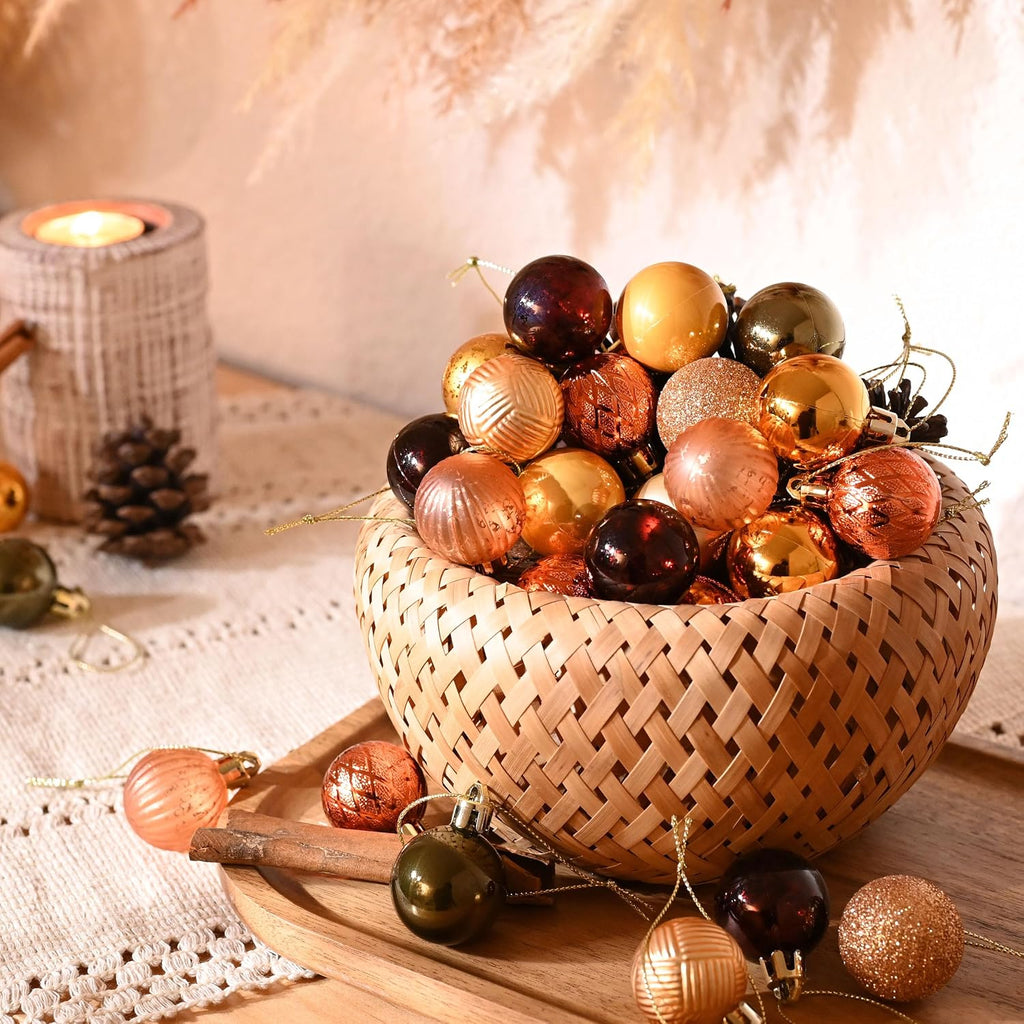 Mini Décorations d'arbres d'automne 49 PCS