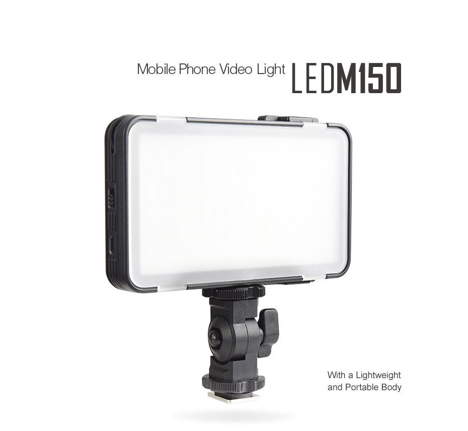 Shenniu M150 téléphone mobile ultra-mince LED lumière vidéo