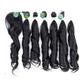 Rideau de cheveux en fibre chimique