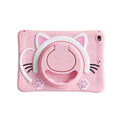 Support rotatif Cartoon Cat Face Tablet Case
