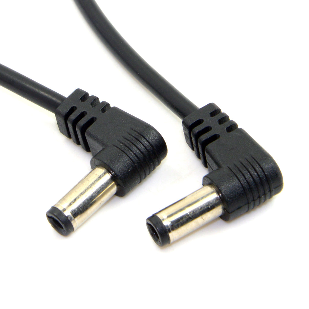 90 Degrees Double Bend DC Power Extension Câble