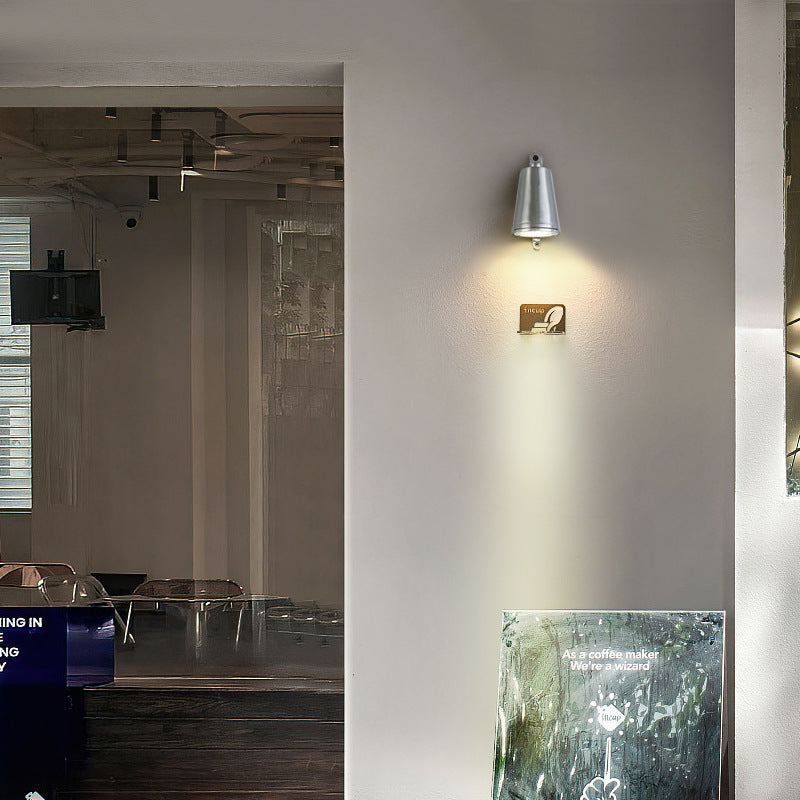 Style industriel Loft tête de porte extérieure en aluminium moulée Horseshoe lampe murale