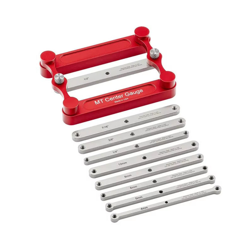 Locateur multi-dimensions Red Woodworking droit-hole