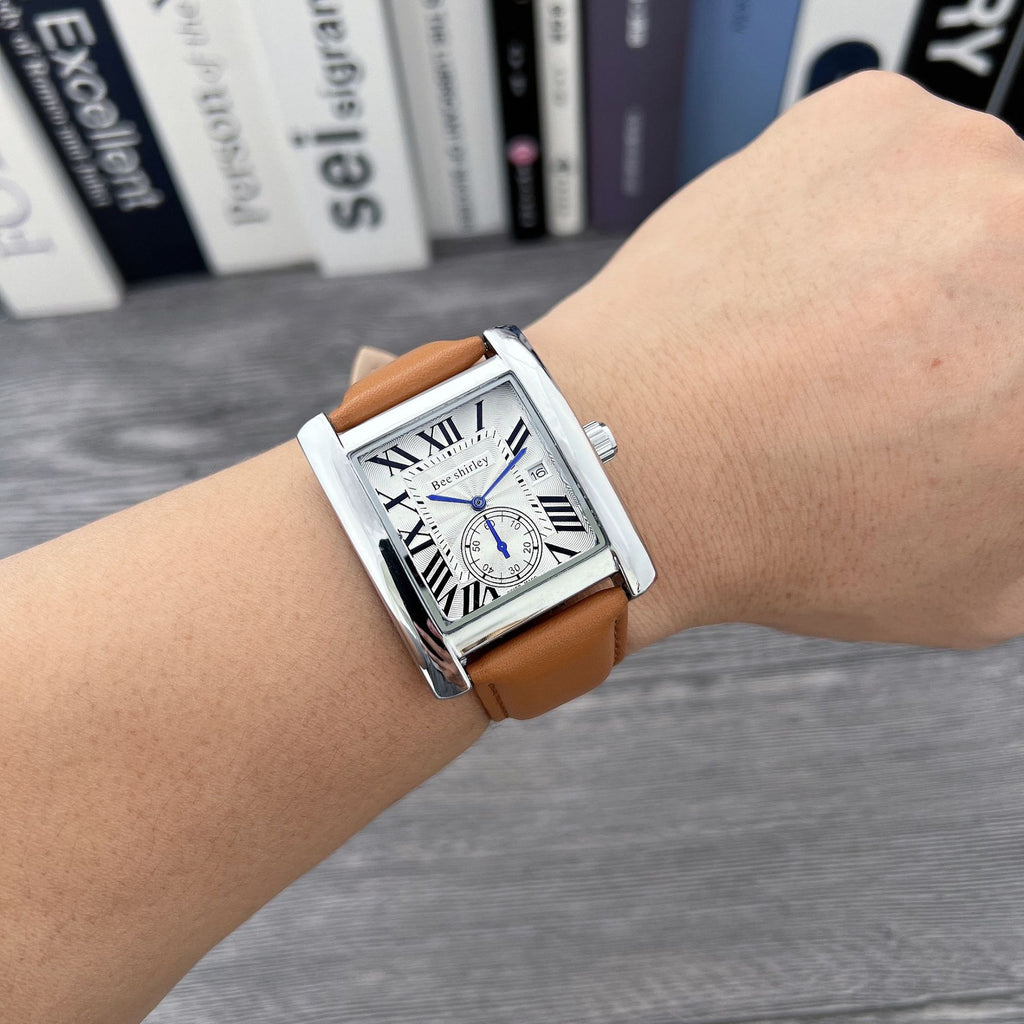 Montres à quartz carré hommes