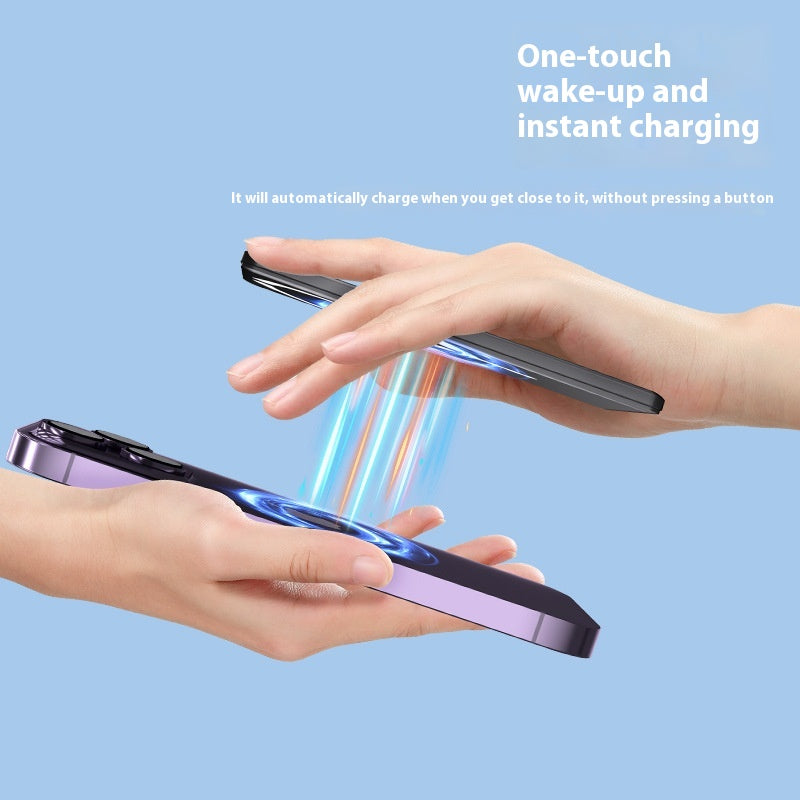 Banque de puissance magnétique ultra-mince Mini Portable Banque de puissance ultra-mince