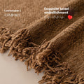 Couverture de serviette de canapé Chenille Couverture complète universelle