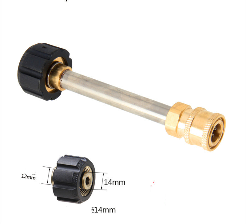 Adaptateur de tête d'eau de lavage de voiture