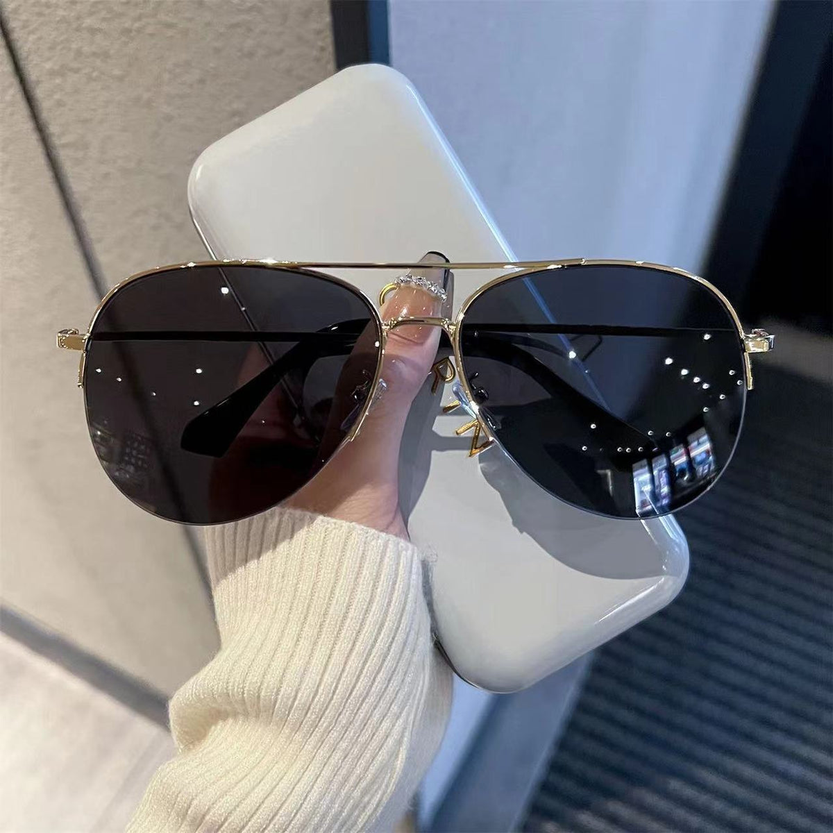 Grande Face Conduite UV Protection Riding Lunettes de soleil résistantes au soleil