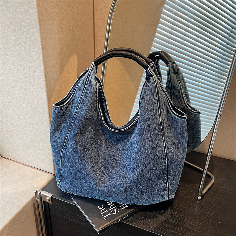 Sac à bandoulière casual de style rétro grande capacité