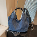 Sac à bandoulière casual de style rétro grande capacité