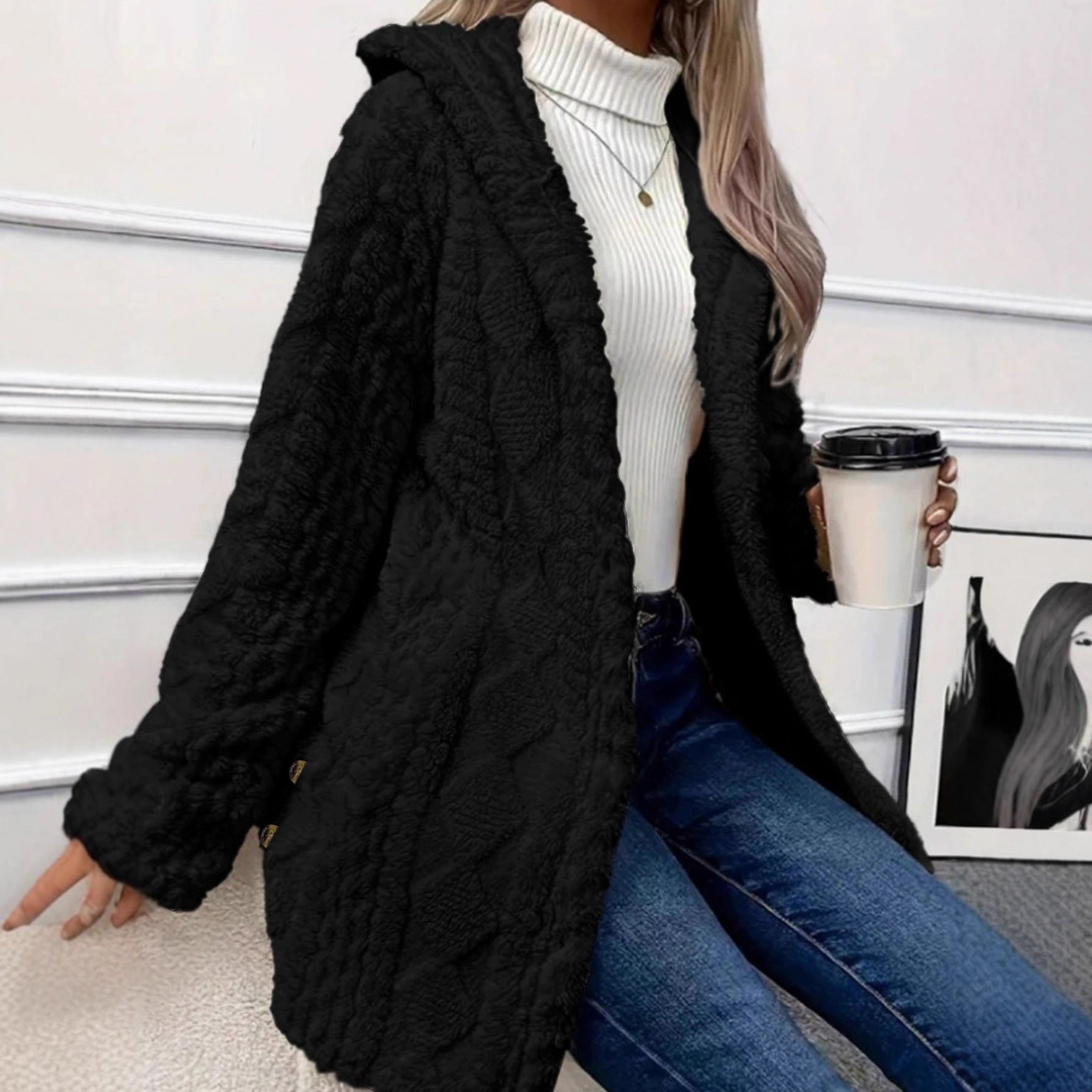 Coq à capuche Fuzzy Fleece