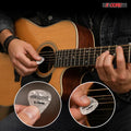5 Picks de guitare de base 12 pièces Celluloïde léger moyen lourd extra lourd pour électri acoustique