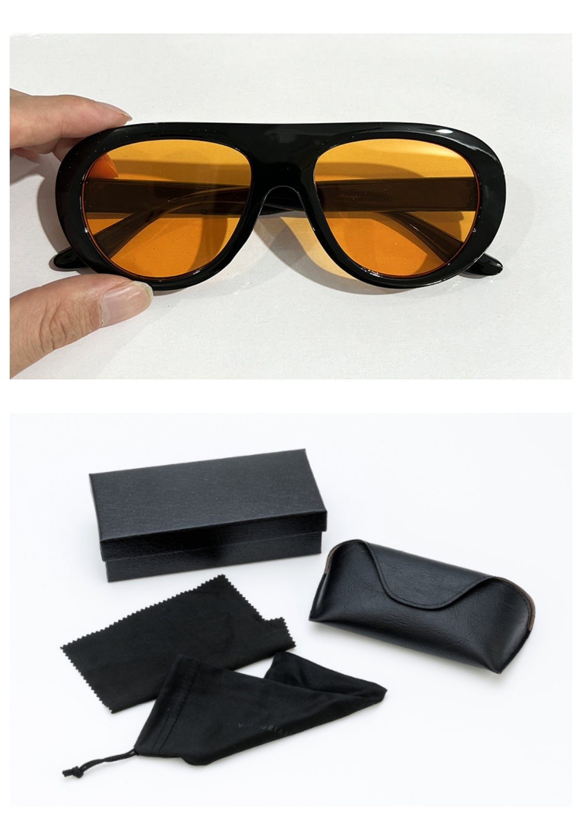 Lunettes de soleil de style grenouille pour femmes