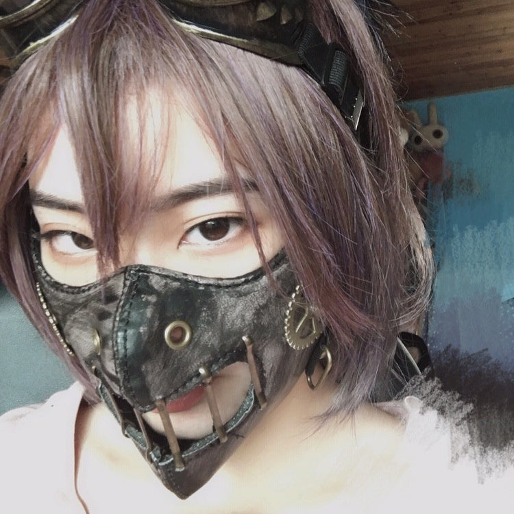 Masque de punk gothique à vapeur