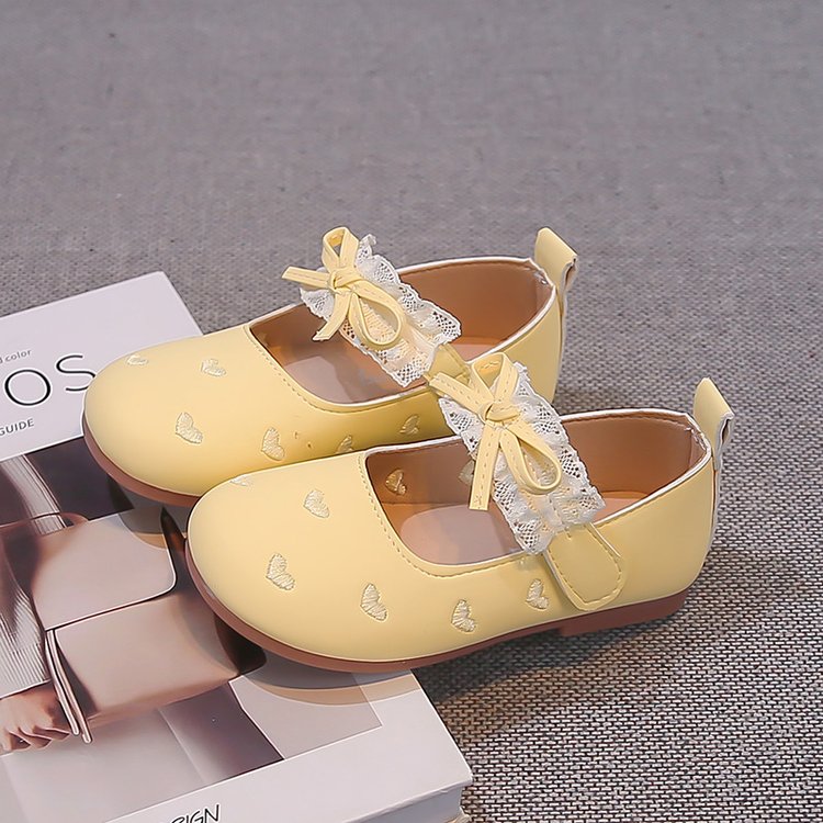 Chaussures Princesse Dentelle Bow de style coréen pour filles