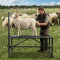 Stand pour animaux avec hauteur réglable et métal