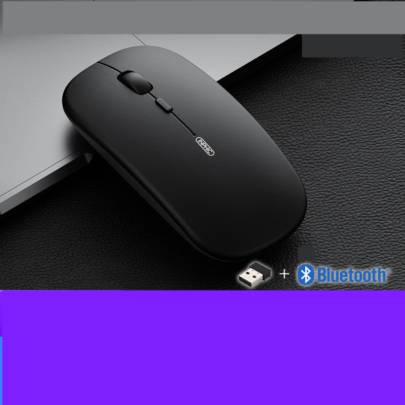 Mouse sans fil de charge de bureau silencieux