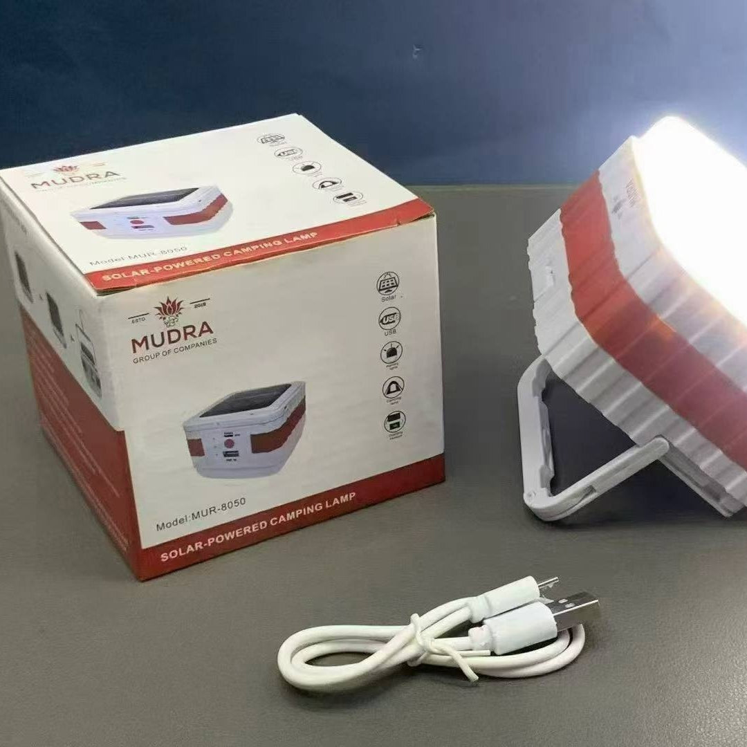 Lampe solaire extérieure multifonctionnelle