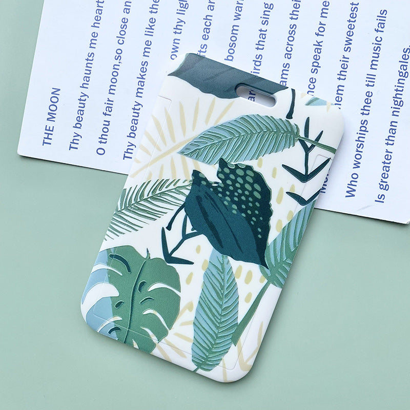 Série de plantes vertes Couverture de lanyard de mode simple