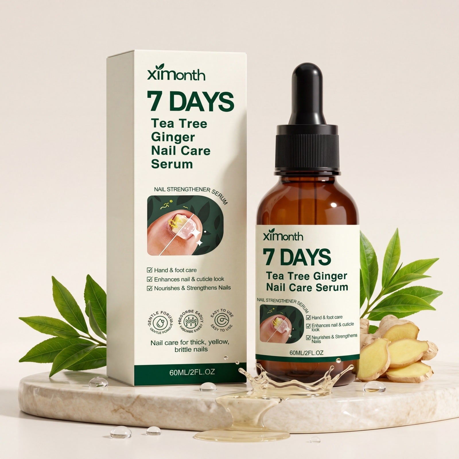 Solution de soins de santé pour ongles