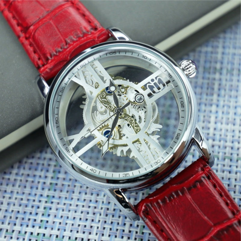 Montre de sport de style industriel-mécanique pour hommes