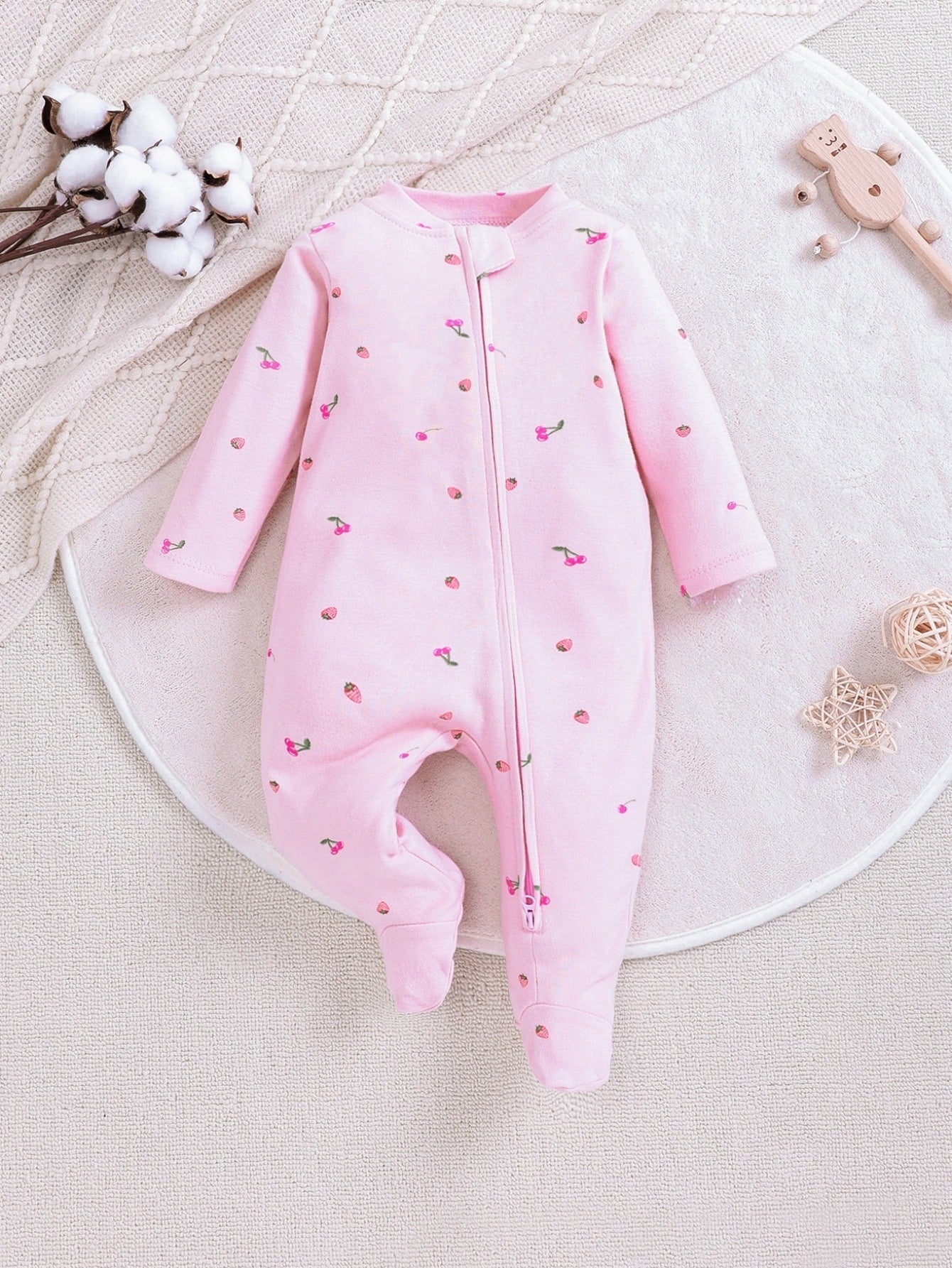Pyjama à manches longues pour bébé fille
