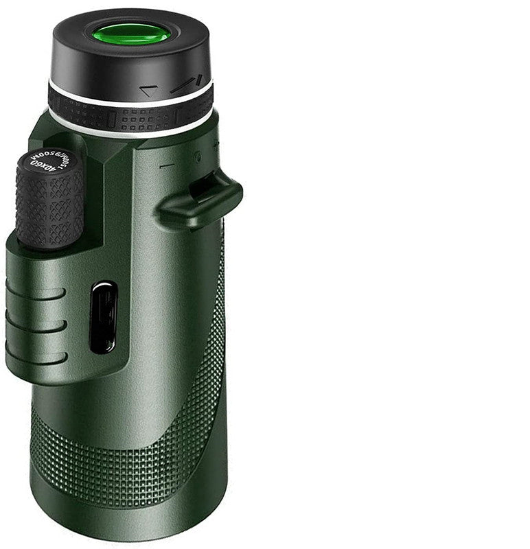 Caméra de téléphone portable 40x60 vert monoculaire HD