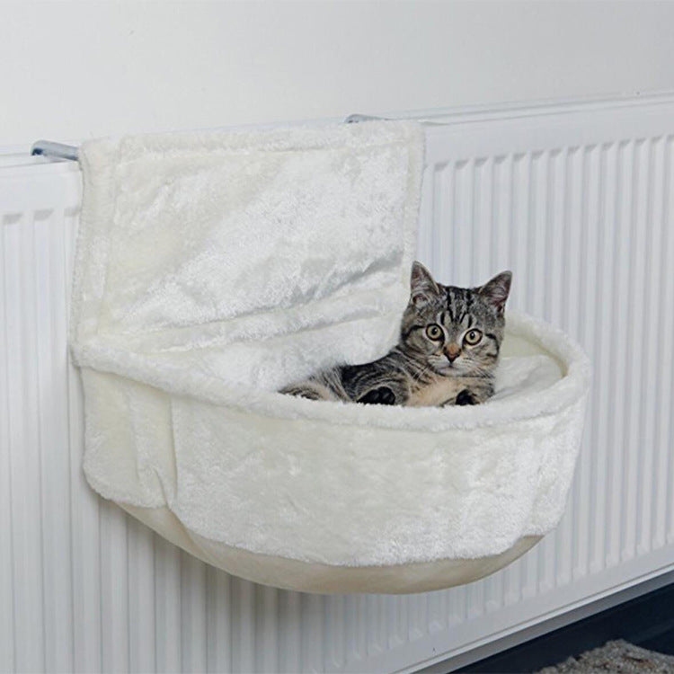 Hamac de chat en fer chaud à la maison simple