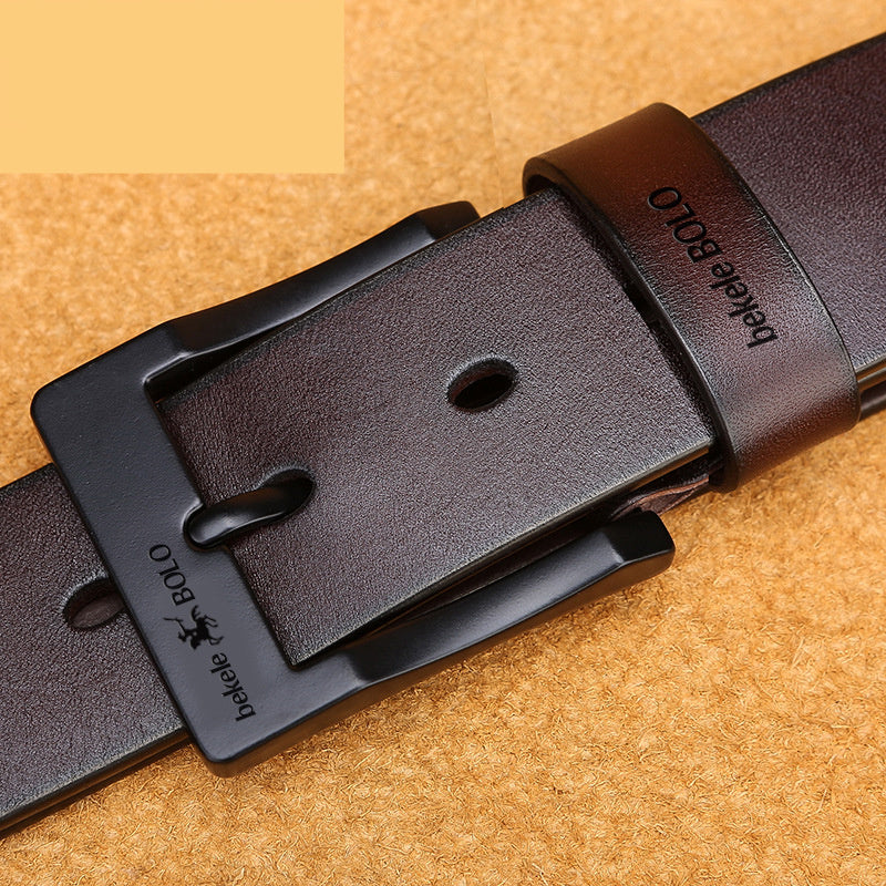 Ceinture d'épingle simple et polyvalente pour hommes