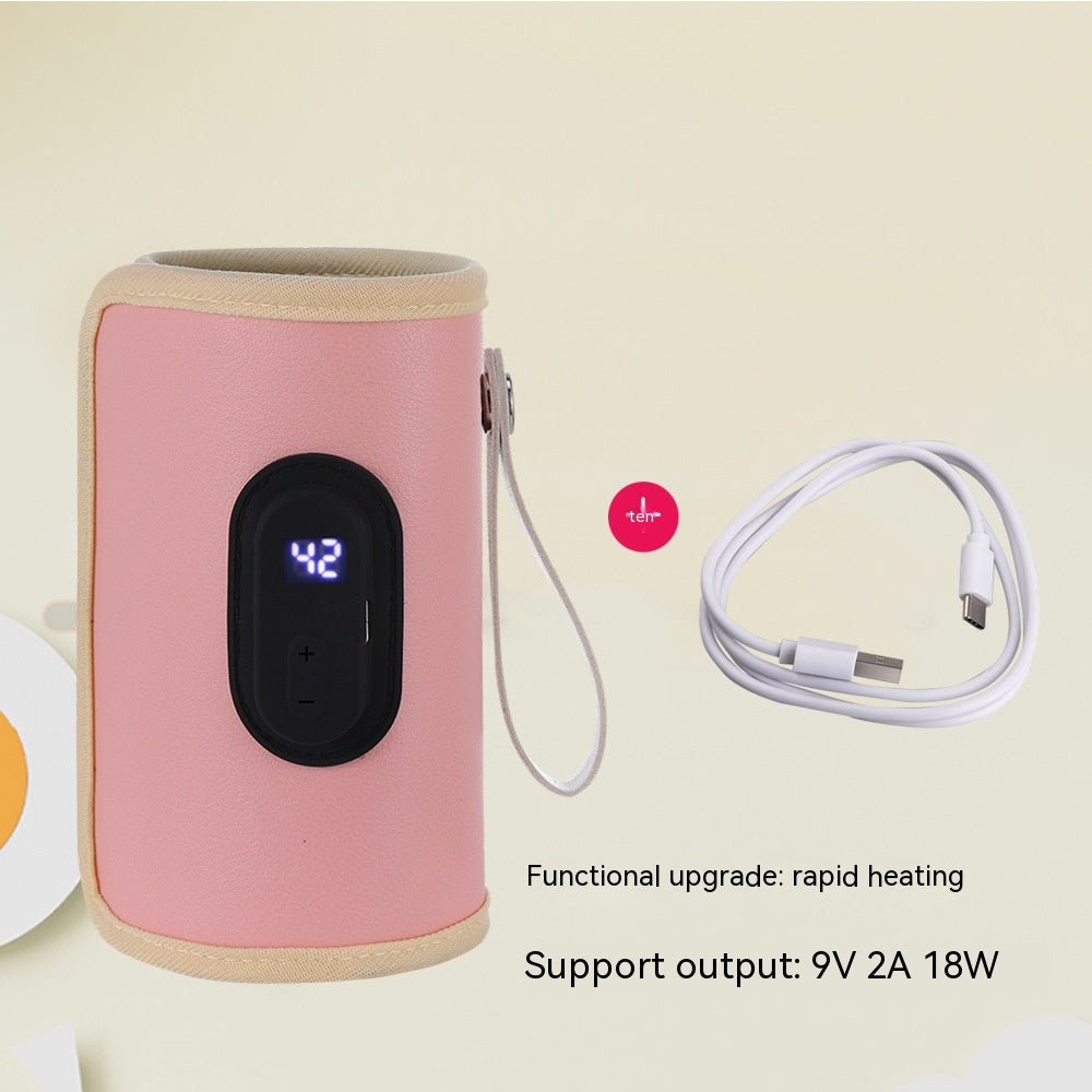Couverture d'isolation pour bouteille de lait portative USB Intelligent Temperature Control
